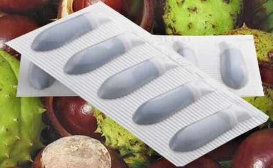 Свечи с каштаном от запора