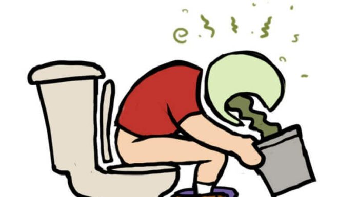 Запор после отравления