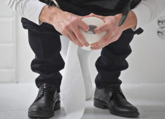 Острый запор