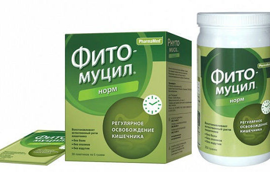 Препарат Фитомуцил от запоров