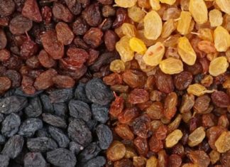 Изюм при запоре